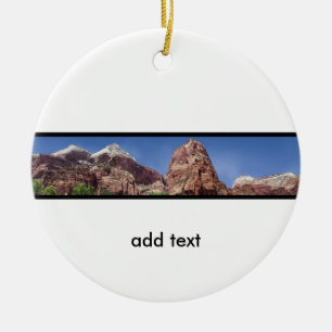 Ornamento De Cerâmica Torres da Virgem Panorâmica