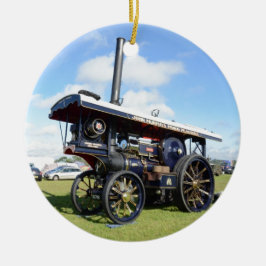 Ornamento De Cerâmica Traction Engine Renown