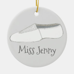 Ornamento De Cerâmica Treinador em dança Acro Acrobatics Dance