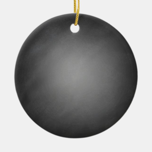 Ornamento De Cerâmica Trendy Chalkboard Vignette (Frente)