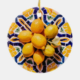 Ornamento De Cerâmica Trendy Modern Azulejos Portugueses Azulejos