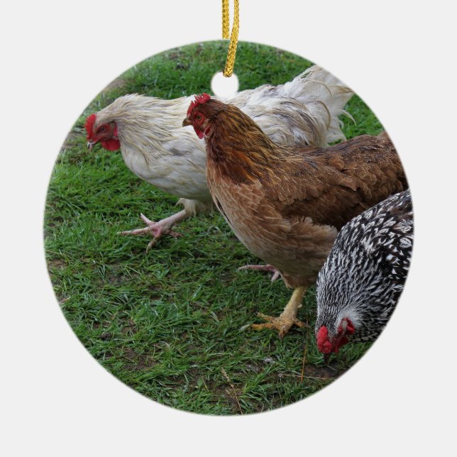 Ornamento De Cerâmica Três amigo (Frente)