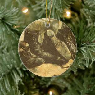 Ornamento De Cerâmica Três pares de Calçados por Vincent van Gogh