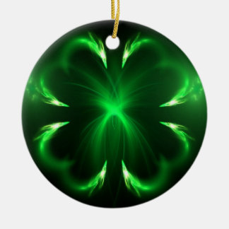 Ornamento De Cerâmica Trevo