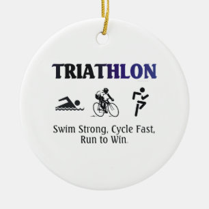 Ornamento De Cerâmica Triathlon SUPERIOR