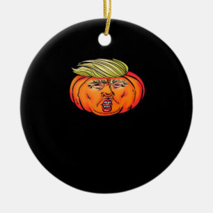 Ornamento De Cerâmica Trick Ou Traição Anti-Halloween