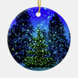 Ornamento De Cerâmica Trio de Natal