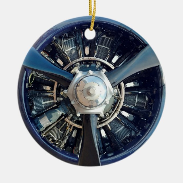 Ornamento De Cerâmica Trojan T-28 (Frente)