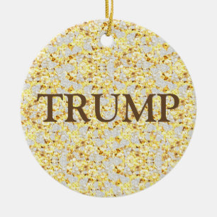 ORNAMENTO DE CERÂMICA TRUMP