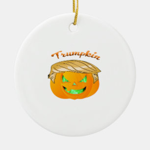 Ornamento De Cerâmica Trumpkin Clássico - Lama num Chapéu MAGA