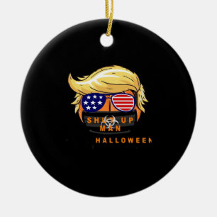 Ornamento De Cerâmica Trumpkin Torna O Excelente De Halloween Clássico N