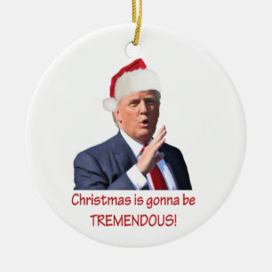 Ornamento De Cerâmica Trunfo: O Natal está indo ser tremendo!