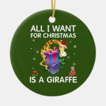 Tudo O Que Eu Quero É Uma Girafa Feliz Xmas