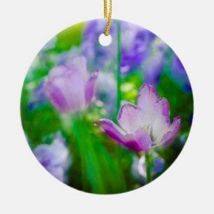 Ornamento De Cerâmica Tulip jarden, Giverny, França