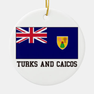 Ornamento De Cerâmica Turcos e Caicos