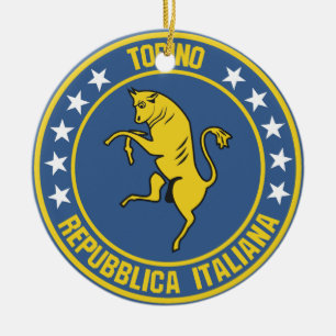 Ornamento De Cerâmica Turim