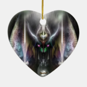 Ornamento De Cerâmica Tyrinan O Horikin Deus Da Guerra