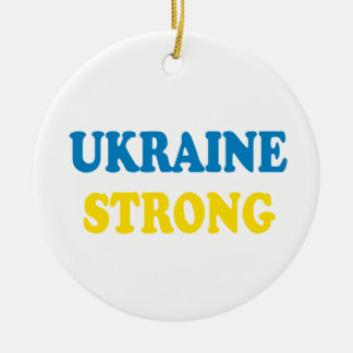 Ornamento De Cerâmica Ucrânia Forte