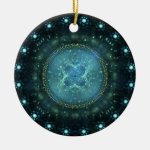 ORNAMENTO DE CERÂMICA UFO