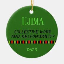 Ujima - Kwanzaa Dia 3 Verde