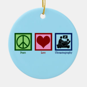 Ornamento De Cerâmica Ultrasonografia de Paz Ultrassônica