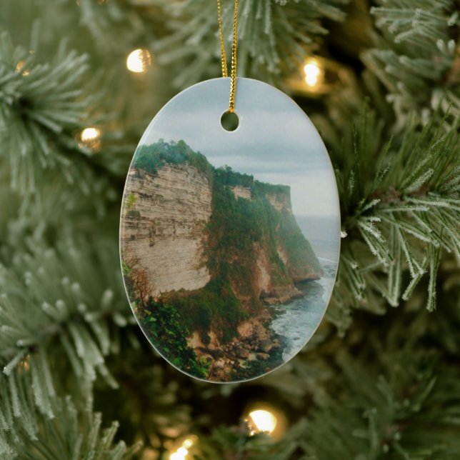 Ornamento De Cerâmica Uluwatu - Bali - Indonésia (Árvore)