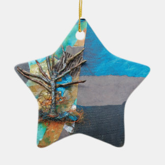 Ornamento De Cerâmica Um monte da árvore