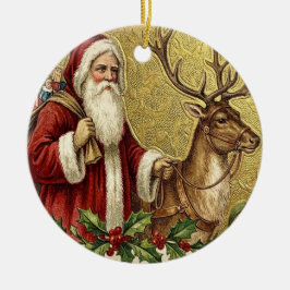 Ornamento De Cerâmica Um Natal Feliz