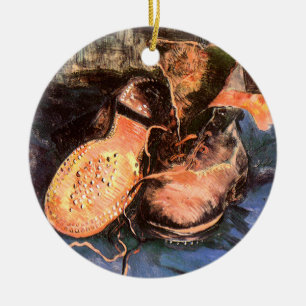 Ornamento De Cerâmica Um par de sapatos, Vincent van Gogh