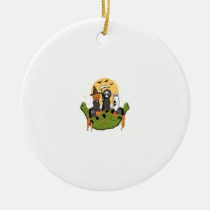 Ornamento De Cerâmica Um pedaço de Halloween
