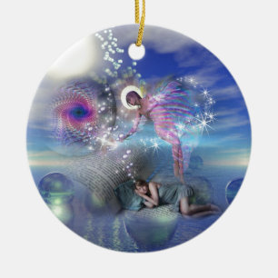 Ornamento De Cerâmica Um romance pode ser um portal para realidades para