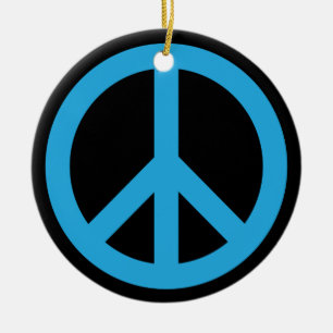 Ornamento De Cerâmica Um Tema Pacífico - Símbolo de Paz