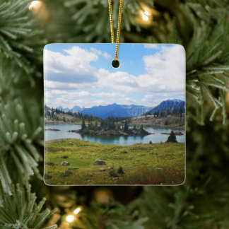 Ornamento De Cerâmica "Um tempo para histórias de fadas"