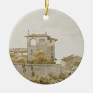 Ornamento De Cerâmica Uma casa de campo italiana