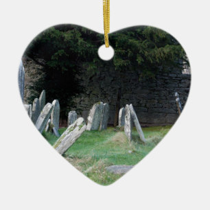 Ornamento De Cerâmica Uma jarda grave irlandesa