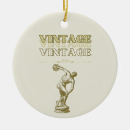 Ornamento De Cerâmica Uma jornada através da estética do Vintage