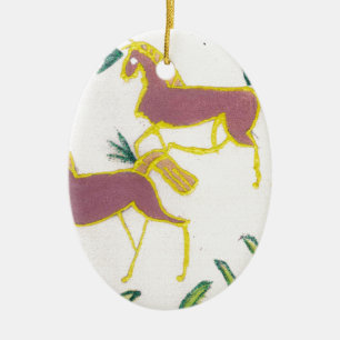Ornamento De Cerâmica Unicorn Sunshine
