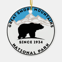 Urso do parque nacional de Great Smoky Mountains