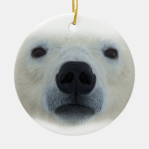 Ornamento De Cerâmica Urso Polar