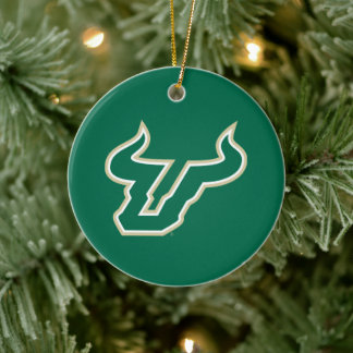 Ornamento De Cerâmica USF Bulls