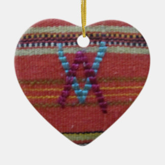 Ornamento De Cerâmica V invertidos