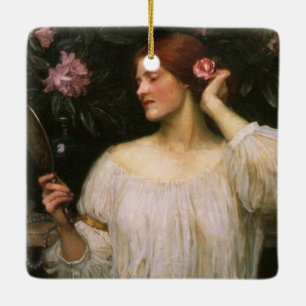 Ornamento De Cerâmica Vaidade por John William Waterhouse