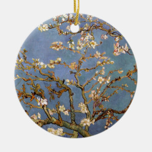 Ornamento De Cerâmica Van Gogh Almond Blossom