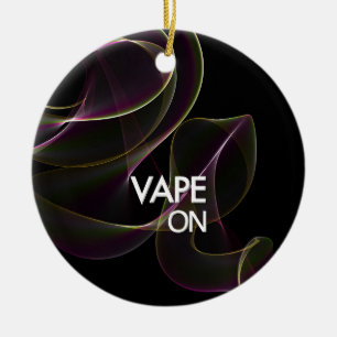 Ornamento De Cerâmica Vape no fumo do limão