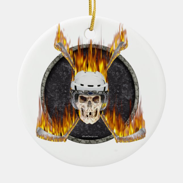 Ornamento De Cerâmica Varas ardentes (Frente)