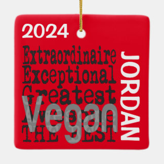 Ornamento De Cerâmica Vegan Extraordinaire CUSTOM