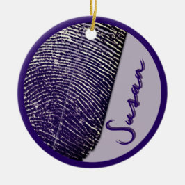 Ornamento De Cerâmica VegasRae - Memorial Imprimido