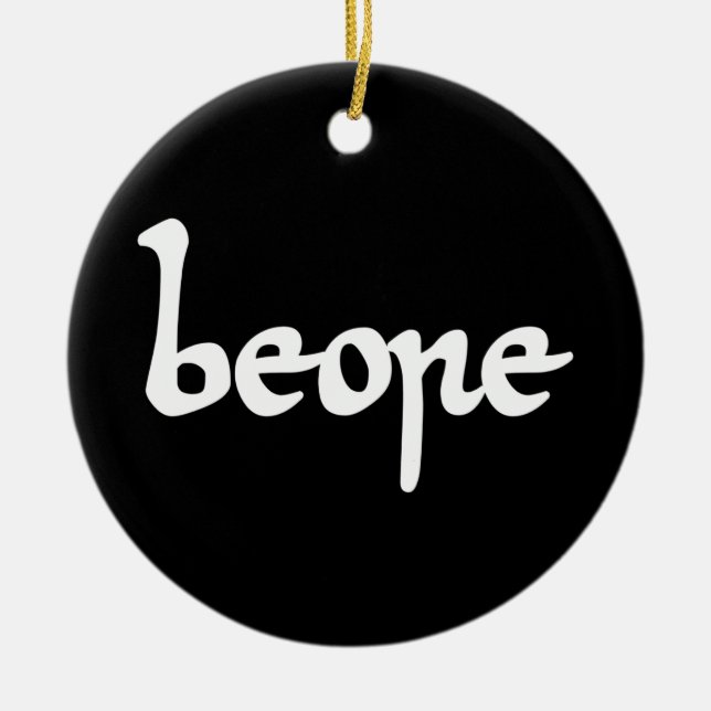 Ornamento De Cerâmica Velha Cerveja Inglesa (Frente)