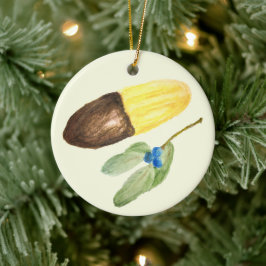 Ornamento De Cerâmica Vencedores de chocolate biscoito vienenses Natal