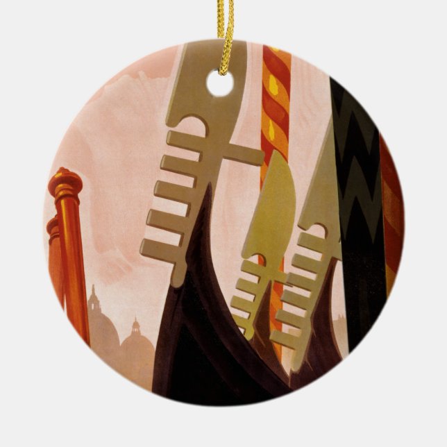 Ornamento De Cerâmica Veneza (Frente)